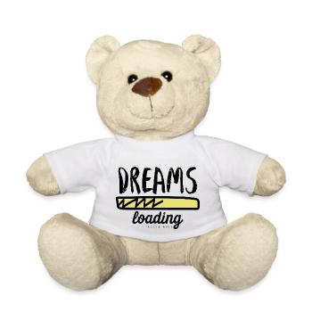 Dreams loading please wait - Teddy - Weiß - Vorne