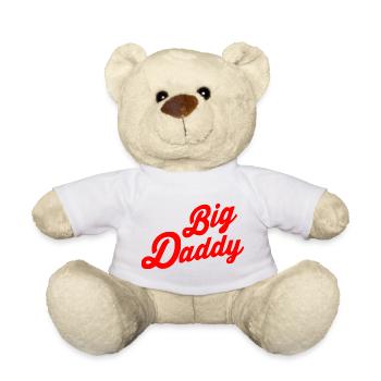 Big daddy - Teddy Bear - white - Front