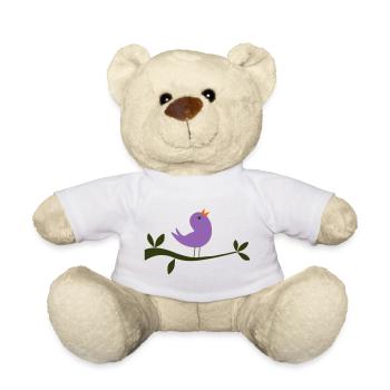 Vogel - Teddy - Weiß - Vorne