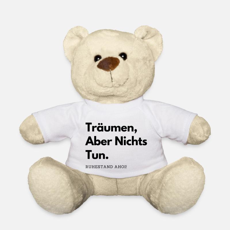Rentner im Ruhestand - Teddy - Weiß