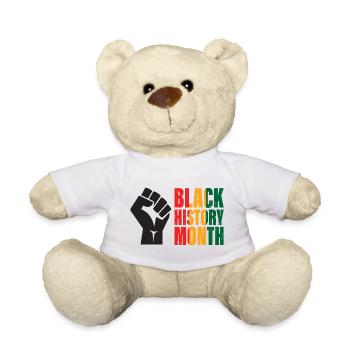 Black History Month - Teddy - Weiß - Vorne