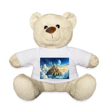 Wunderschöne mythische Orte – Asgard Heimat des Gottes - Teddy - Weiß - Vorne