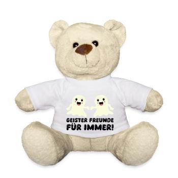 fantômes amis pour toujours - Nounours - blanc - Devant