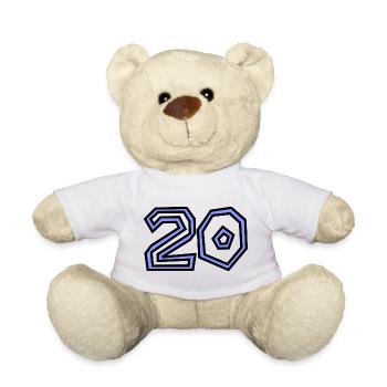 20. 20 JAHRE - Teddy - Weiß - Vorne