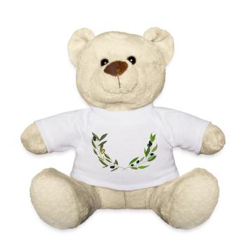 Olivenzweige, Marseille handgefertigt - Teddy - Weiß - Vorne