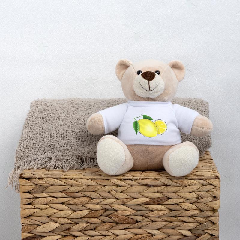 Fresh lemon with leaf Teddy Bear