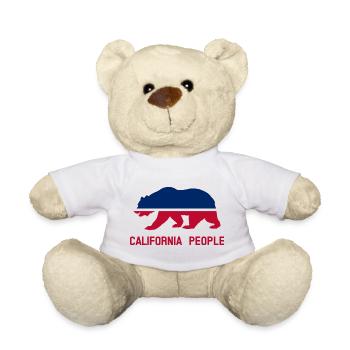 Californiens - Nounours - blanc - Devant