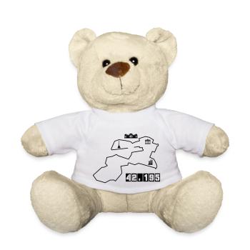 Berlin Marathon - Teddy Bear - white - Front
