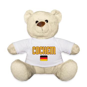 COCHEM Deutschland Flaggendesign - Teddy - Weiß - Vorne