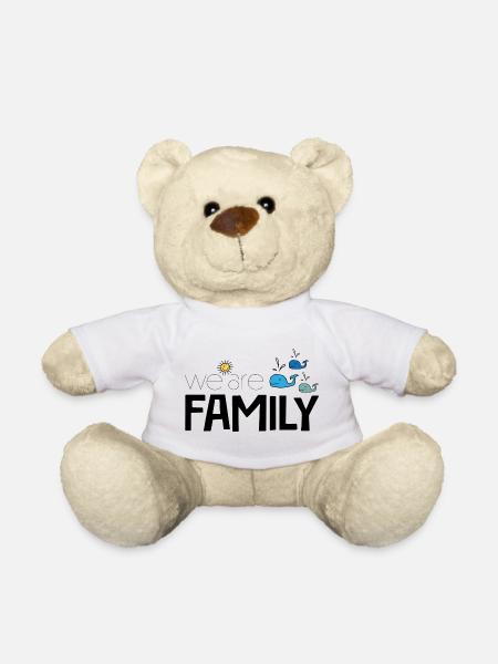 We are Family - Teddy - Weiß