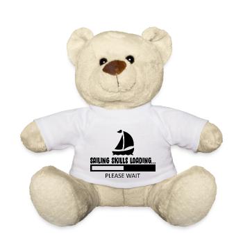 Sailing Water Sports Wind - Teddy Bear - white - Front