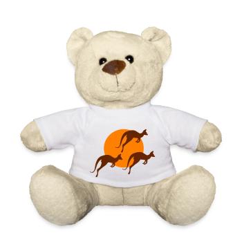 Känguru - Teddy - Weiß - Vorne
