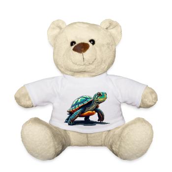 TORTUE - Nounours - blanc - Devant