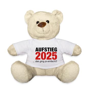 Aufstieg 2025 Das ging ja einfach - Teddy - Weiß - Vorne