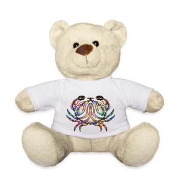 Crab - Teddy Bear - white - Front