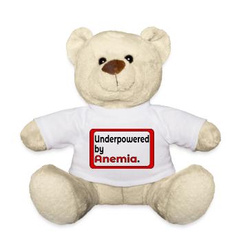 anémie ferriprive - Faible puissance - Nounours - blanc - Devant