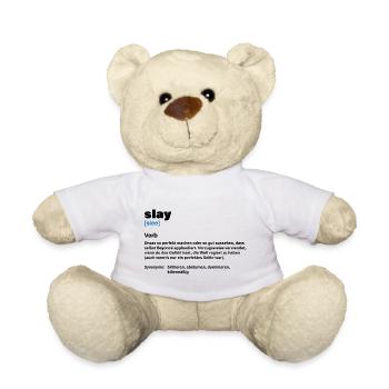 Slay – Meisterwerk der Coolness - Teddy - Weiß - Vorne