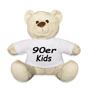 90er Kids - Teddy - Weiß - Vorne
