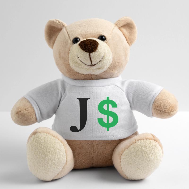 Buchstabe j Dollar Teddy