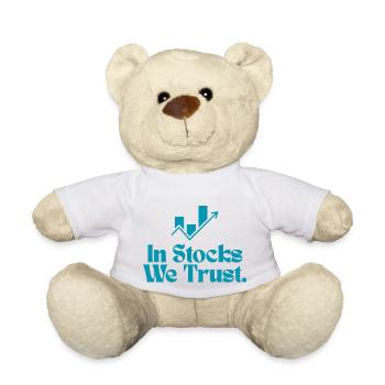 Dans des actions auxquelles nous faisons confiance ! - Nounours - blanc - Devant