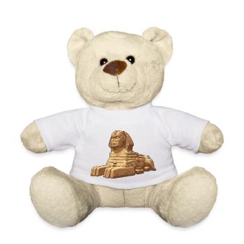 Sphinx of Giza - Teddy Bear - white - Front