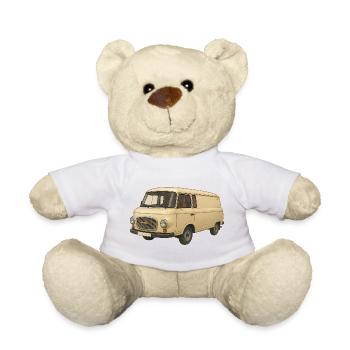 B1000 en bande dessinée - Nounours - blanc - Devant