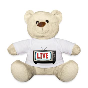 TV en direct Télévision Streamer en direct - Nounours - blanc - Devant