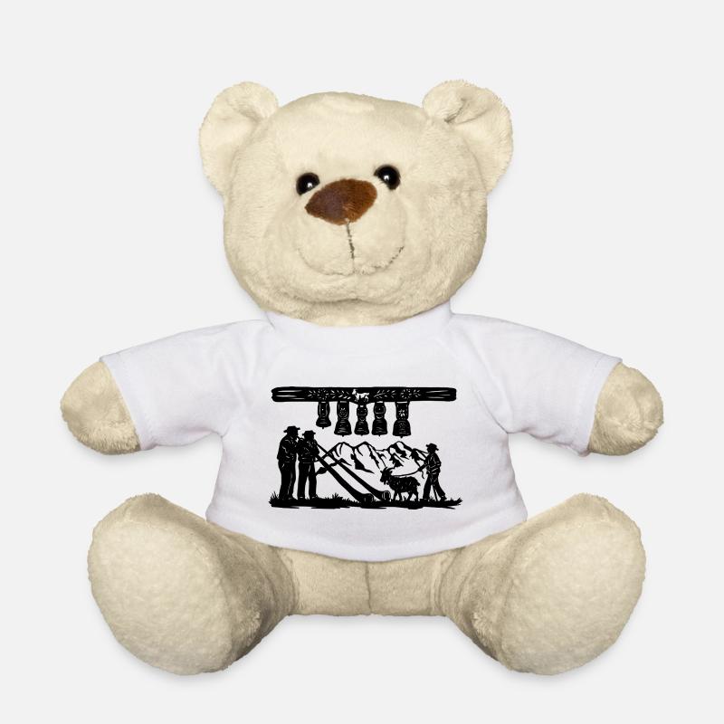 Glockenklang_black - Teddy - Weiß