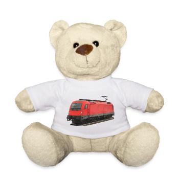 Locomotive OEBB 1216 - Teddy Bear - white - Front