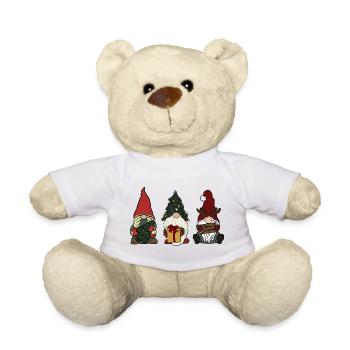 Wichtel  - Teddy - Weiß - Vorne