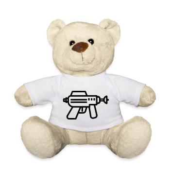 pistolet à eau - Nounours - blanc - Devant