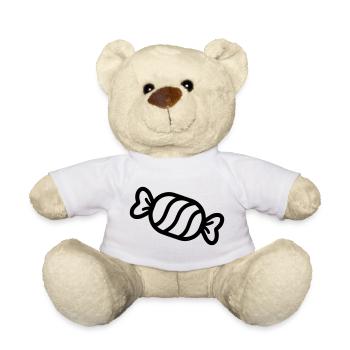 candy - Teddy Bear - white - Front