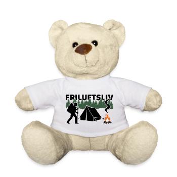 FRILUFTSLIV Sweden - Teddy Bear - white - Front