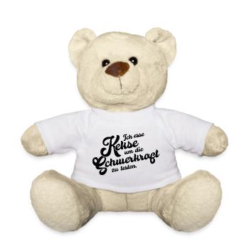 Keks-Schwerkraft-Test - Teddy - Weiß - Vorne