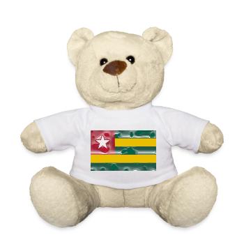 Togo en tant que Togo - Nounours - blanc - Devant