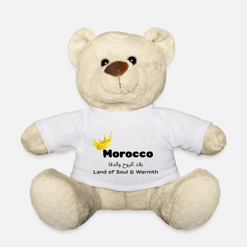 Maroc - Nounours - blanc