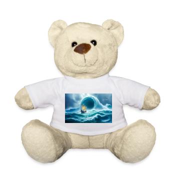 Ulysse fuyant Charybdis, le maelström vivant - Nounours - blanc - Devant