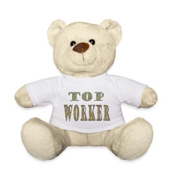 Top Worker  - Teddy - Weiß - Vorne