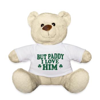 Charme irlandais mais Paddy, je l’aime - Nounours - blanc - Devant