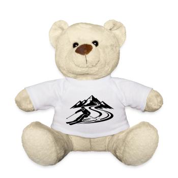 Piste de ski Mountains - Nounours - blanc - Devant
