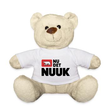 Nu Det Nuuk T-shirt Homme Greenland Polar Bear - Nounours - blanc - Devant
