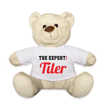 Expert tiler – pro tile laying precision - Teddy Bear - white - Front