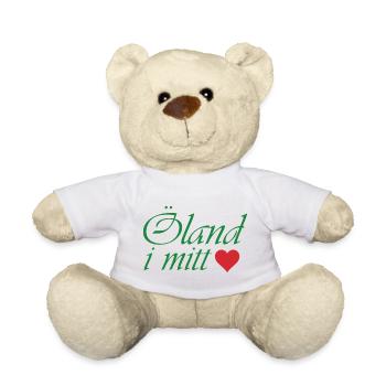 Öland in meinem Herzen - Teddy - Weiß - Vorne