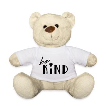 Be Kind - Teddy Bear - white - Front