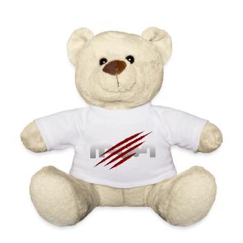 Hello - Teddy Bear - white - Front