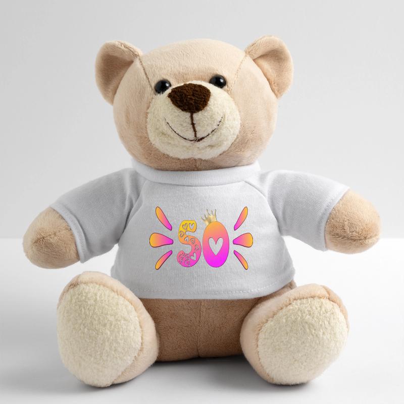 Fünfzig Krone - 50. Geburtstag Teddy