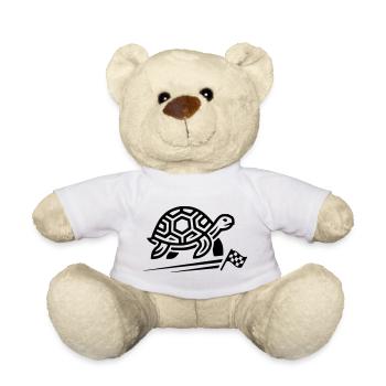 tortue - Nounours - blanc - Devant