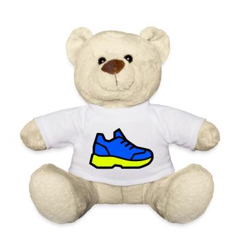 Moderner Laufschuh Sneaker - Teddy - Weiß - Vorne