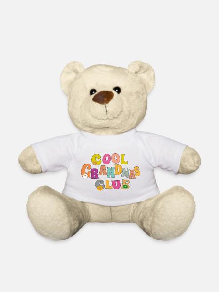 Cool Grandmas Club - Teddybjørn - hvid