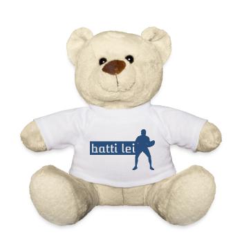 Beat her - Teddy Bear - white - Front